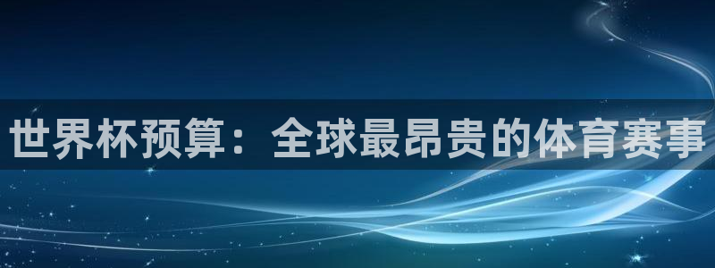 2026世界杯预选赛：世界杯预算：全球最昂贵的体育赛事